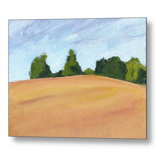 Kent Countryside Landscape 18 x 24 inches Metal Print Wall Art