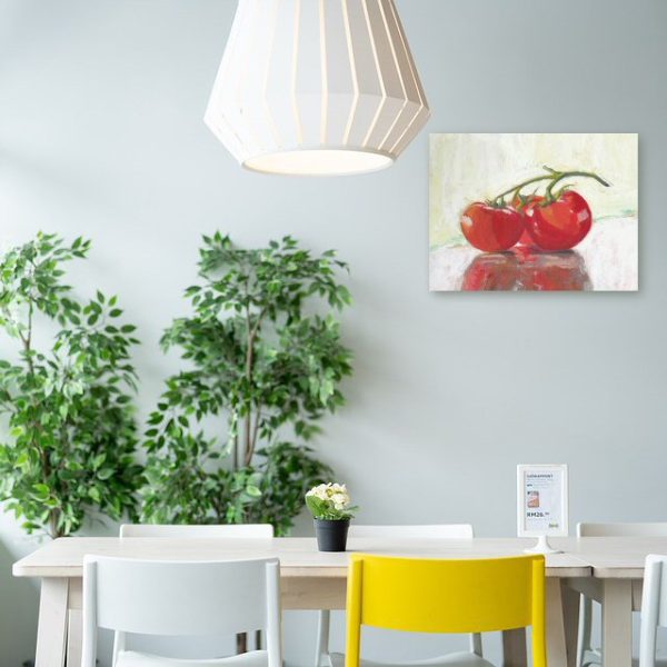 Three Tomatoes Art on Wall