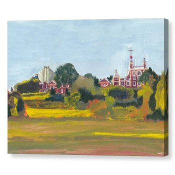 Greenwich Observatory Canvas Print 12 x16 inches Wall Art