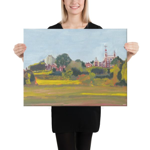 Greenwich Observatory Canvas Print 18 x24 inches Wall Art