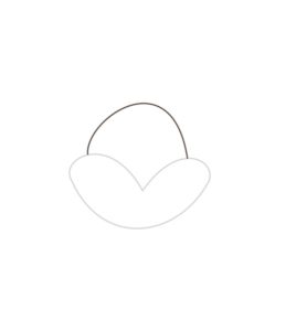 A bunny for Easter - top of head