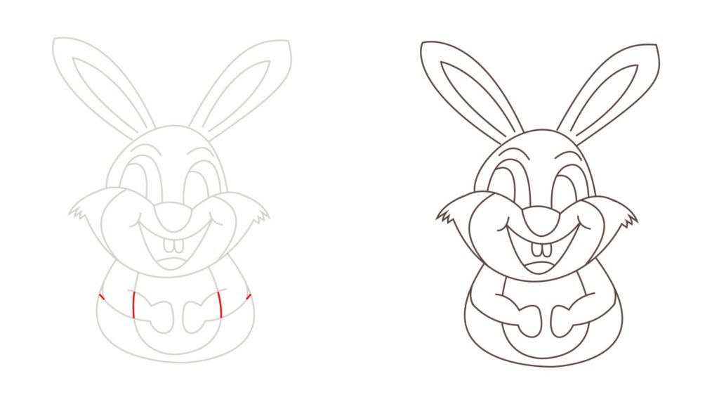 Remove construction lines