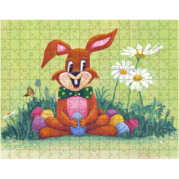 Easter Bunny 252 Piece Jigsaw Puzzle