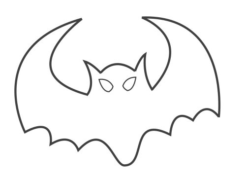 How to draw a Bat for Halloween - Easy Step by Step - Tina Lewis Art