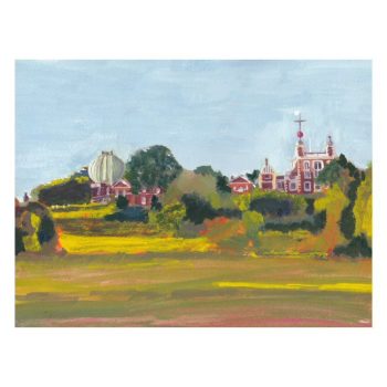Greenwich Observatory and Park Painting