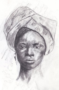 Woman in Head Tie